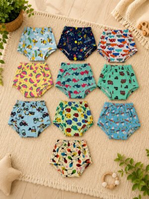 Pack of 10 | Training Pants | Reusable Cloth Diapers