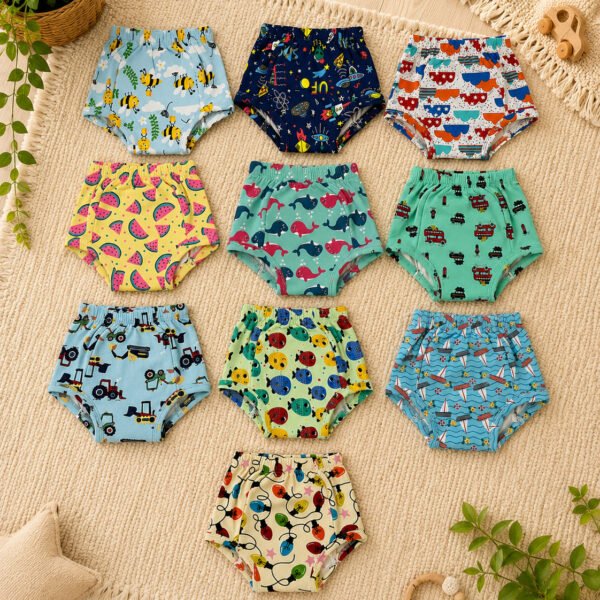 Pack of 10 | Training Pants | Reusable Cloth Diapers