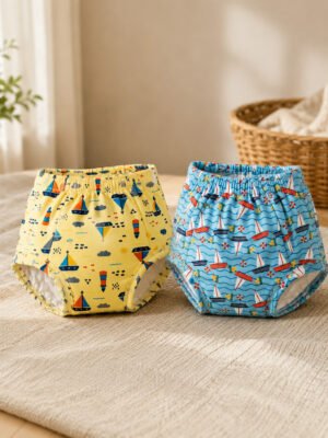 Pack of 2 | Training Pants | Reusable Cloth Diapers |