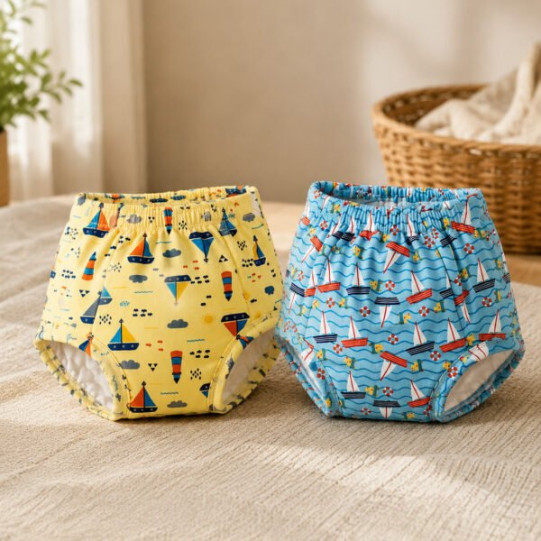 Pack of 2 | Training Pants | Reusable Cloth Diapers |