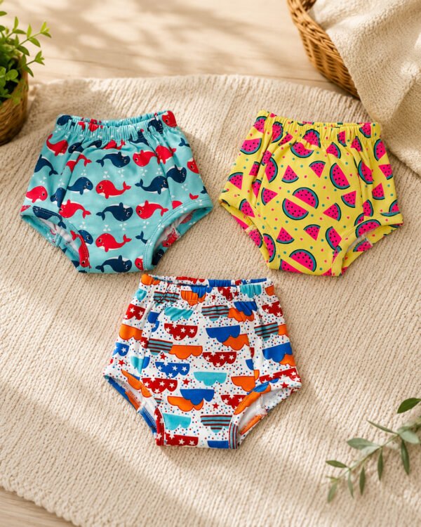 Pack of 3 | Training Pants| Reusable Cloth Diapers
