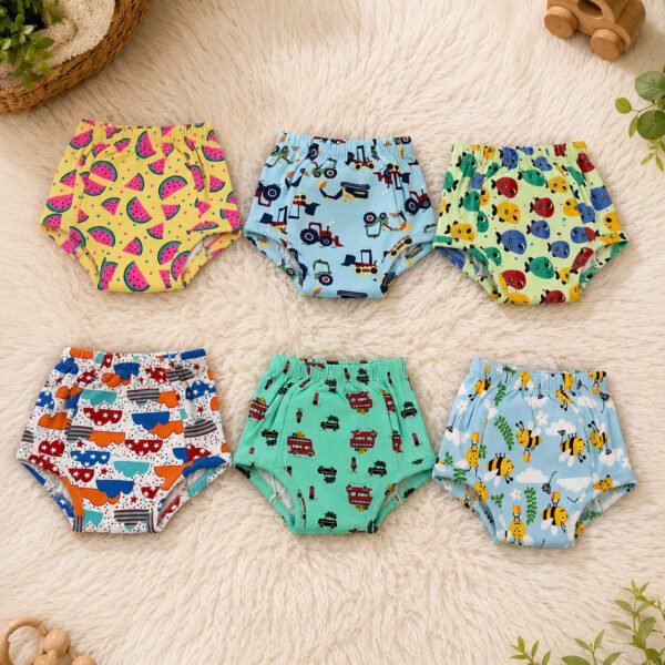 Pack of 6 | Training Pants | Reusable Cloth Diapers
