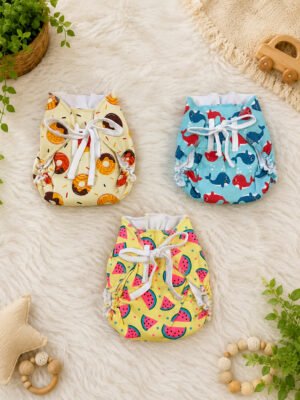 Pack of 3 | Langot - Padded Nappies