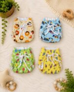 Pack of 4 | Langot - Padded Nappies