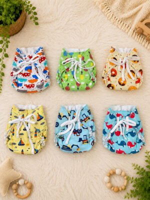 Pack of 6 | Langot - Padded Nappies