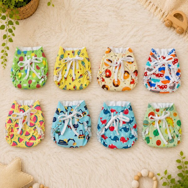 Pack of 8 | Langot - Padded Nappies