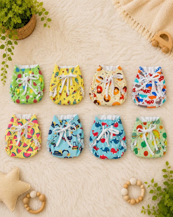 Pack of 8 | Langot - Padded Nappies