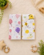 Pack of 2 | Muslin Towel | 100% Pure Cotton