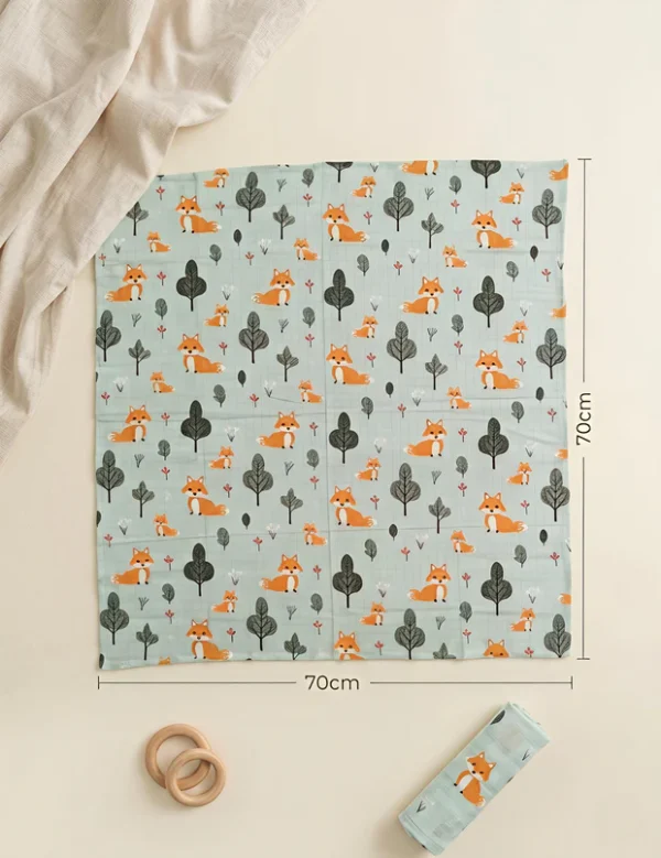 Pack of 2 | Muslin Towel | 100% Pure Cotton
