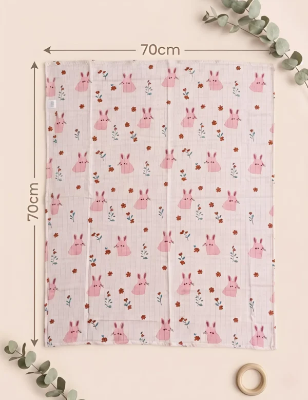 Pack of 2 | Muslin Towel | 100% Pure Cotton