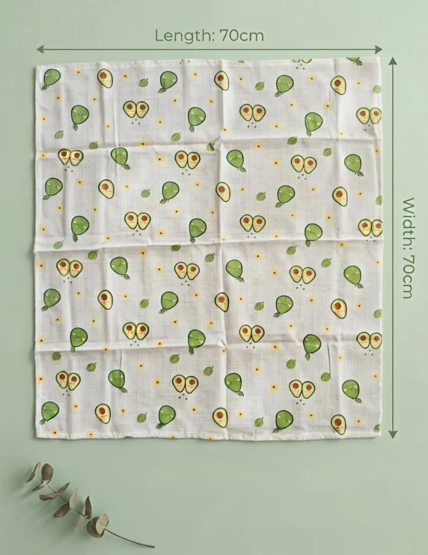 Pack of 2 | Muslin Towel | 100% Pure Cotton